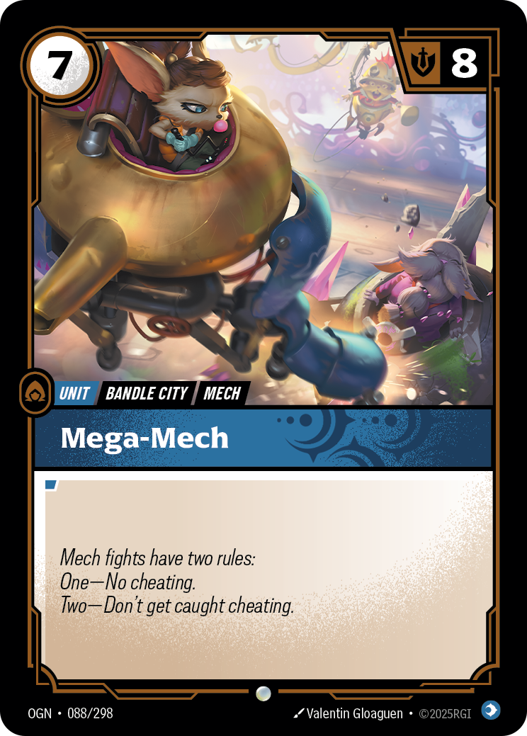 Riftbound Unit: Mega-Mech.