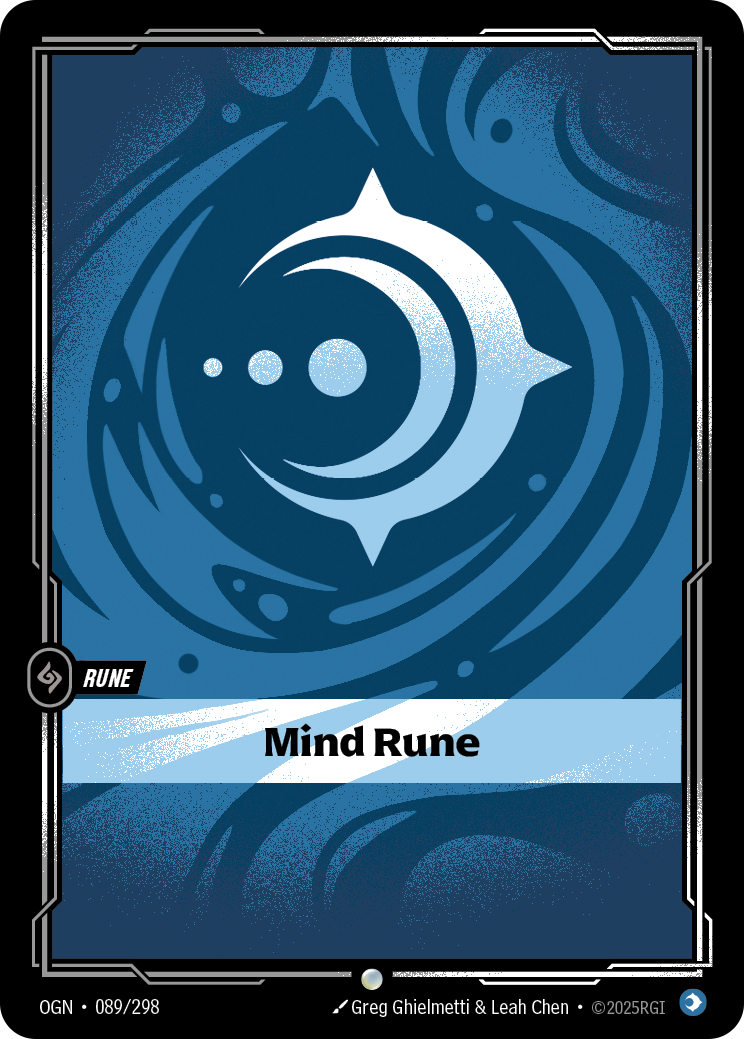 Riftbound Rune: Mind Rune.