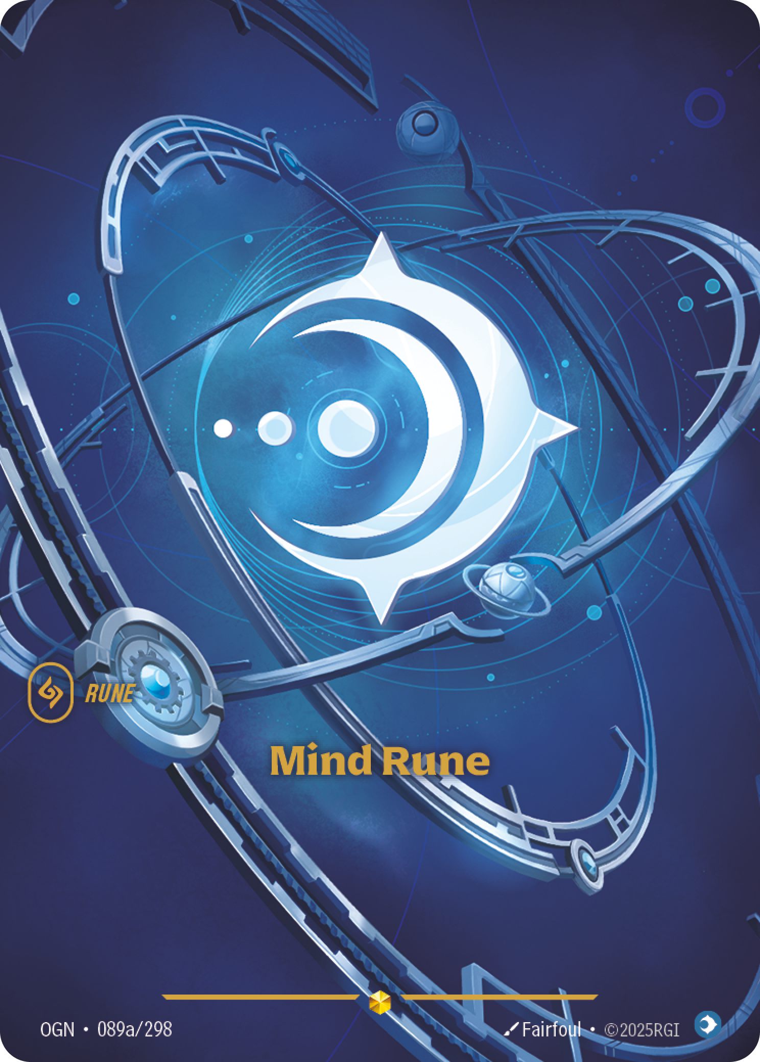 Riftbound Rune: Mind Rune.