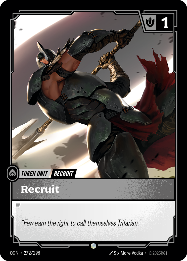 Riftbound Unit: Recruit (NX).