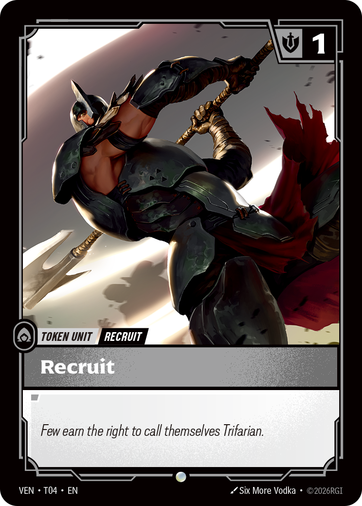 Riftbound Unit: Recruit (NX).